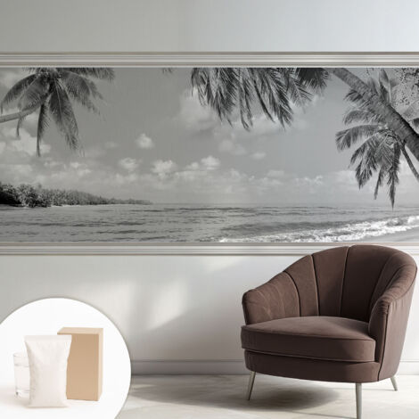 Carta Da Parati - Murale Alla Moda Decorazione - Camera Da Letto - Con Colla Gratuita Paradiso tropicale 250x104 cm (1/5)