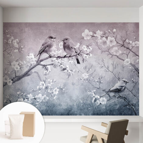 Carta Da Parati - Murale Alla Moda Decorazione - Camera Da Letto - Con Colla Gratuita Natura sottile 152x104 cm