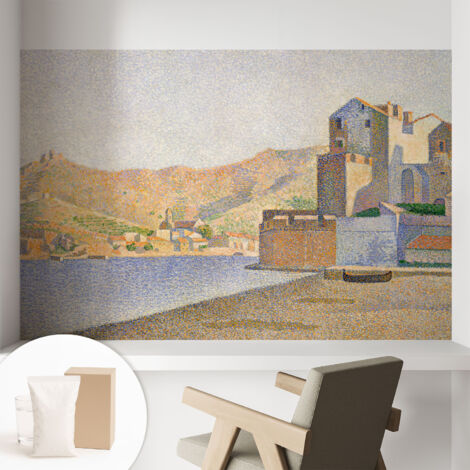 Carta Da Parati Non Tessuto - Con Colla Inclusa per Camera da Letto - Facile da Applica - Motivo decorativo Rifugio estivo 104x70 cm (1/5)