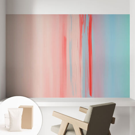 Carta Da Parati - Murale Alla Moda Decorazione - Camera Da Letto - Con Colla Gratuita Colori dell'armonia 104x70 cm (1/5)