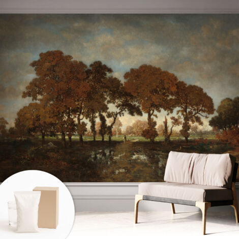 Carta Da Parati - Murale Alla Moda Decorazione - Camera Da Letto - Con Colla Gratuita Paesaggio idilliaco 312x219 cm (1/5)