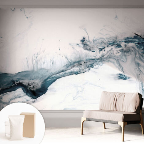Carta Da Parati - Non Tessuto - Con Colla Inclusa - Per Interni - Ecologica - Con Ingresso - Soggiorno eleganza astratta 312x219 cm (1/5)