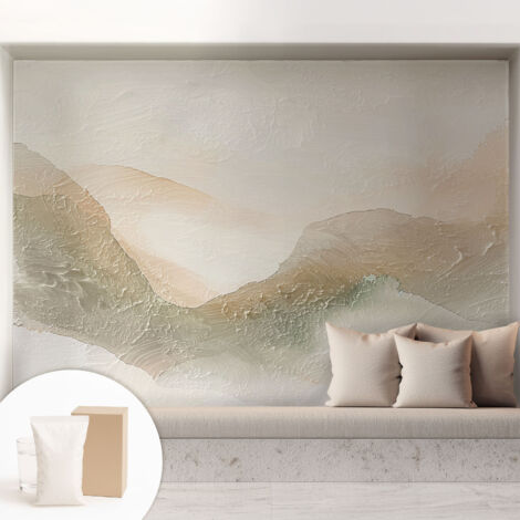 Carta Da Parati Non Tessuto - Di Alta Qualità Per Il Soggiorno La Cucina - Tendenze Moderne - Vlies Ecologico Striature sottili 208x146 cm (1/5)