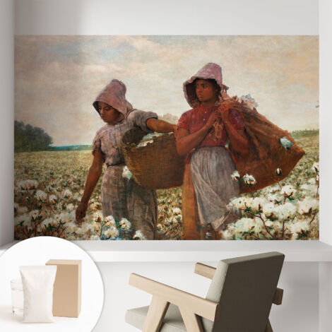 Carta Da Parati - Non Tessuto - Con Colla Inclusa - Per Interni - Ecologica - Con Ingresso - Soggiorno Lavorare sul campo 104x70 cm (1/5)