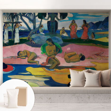 Carta Da Parati Non Tessuto - Decorazione Da Muro - Traspirante - Con Motivo - Per Camera Da Letto Cucina Fuga tropicale 208x146 cm (1/5)