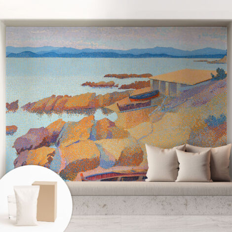 Carta Da Parati Con Design Moderno - Per Rinnovamento Rapido - Non-Woven - Per Interni Moderni Vista sul mare 208x146 cm (1/5)