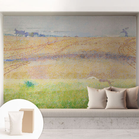 Carta Da Parati In Vlies - Fotomurale - Decorazione Paretie - Per Camera Da Letto - Per Soggiorno - Con Colla Gratuita Campo estivo 208x146 cm (1/5)