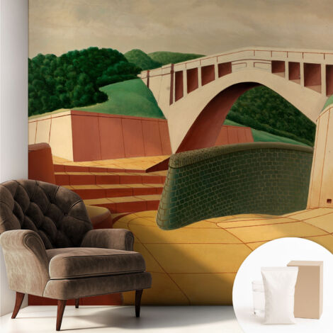 Carta Da Parati - Mural - Con Sala Da Pranzo - Camera Da Letto - Cameretta - Con Colla Gratuita Paesaggio tranquillo 250x250 cm (1/5)