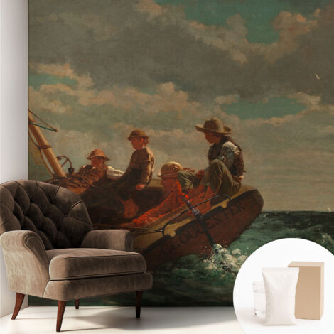 Carta Da Parati Con Design Moderno - Per Rinnovamento Rapido - Non-Woven - Per Interni Moderni Spedizione in mare 250x250 cm (1/5)