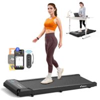 MERACH 3-in-1 Laufband für Zuhause mit LED-Anzeige, App, Trainingskursen, Leise, 2–6 km/h, bis 120 kg