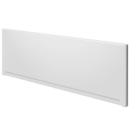 Tablier de baignoire RIHO frontal universel en acrylique blanc-Blanc-Blanc--