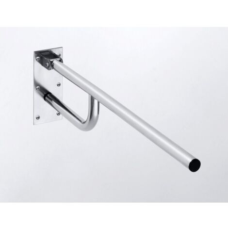 Barre d'appui HELP en acier inoxydable 76x25x10cm (1/5)
