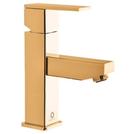 Mitigeur lavabo LOIRA en laiton doré-Doré-Doré-- (1/2)