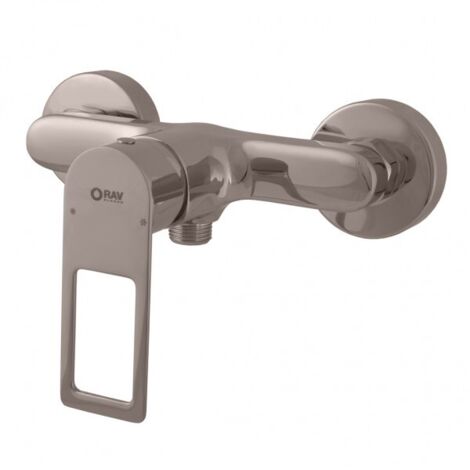 Mitigeur douche NIL en laiton métal gris poli-Gris-Gris-- (1/2)