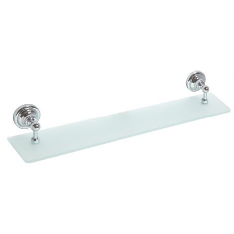 Tablette de douche murale RETRO en verre 60x8,7x12 cm (1/3)