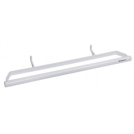 Porte-serviettes radiateur blanc RAWELL 61x4,8x14cm (1/2)