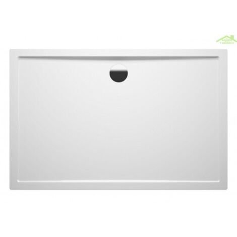 Grand receveur de douche acrylique RIHO ZURICH 262 130x90x4,5cm-Blanc-Blanc-90.00 -- (1/5)