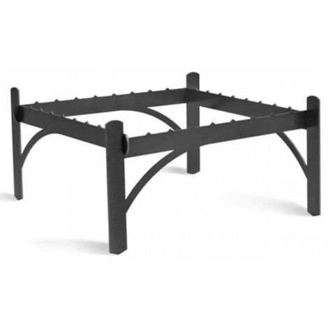 Support faitout pour braséro en acier 40x40cm (1/3)