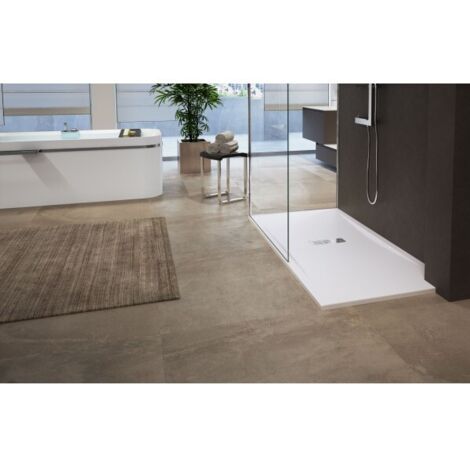 Receveur De Douche Novellini Custom – 120x100 Cm – Blanc – Antidérapant