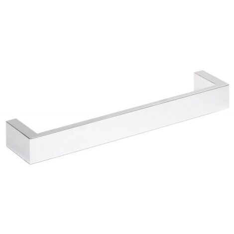 Porte-serviette mural GAMMA en laiton chromé 30 x7,5 x3,6 cm (1/2)