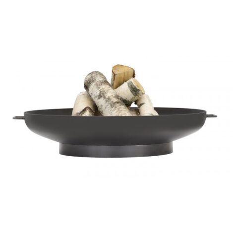Brasero de jardin DOUA en acier-Ø 60cm-Acier naturel---Acier naturel