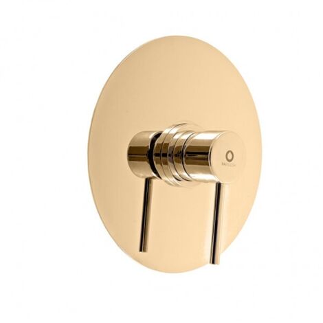 Mitigeur douche encastrable SEINA en laiton doré 15 cm (1/3)