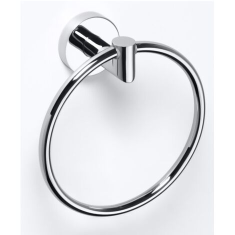Anneau de serviette de douche OMEGA en laiton chromé 16 cm (1/2)
