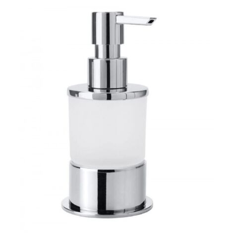 Distributeur de savon liquide pose libre OMEGA 8x16x8 cm / 200ml (1/5)
