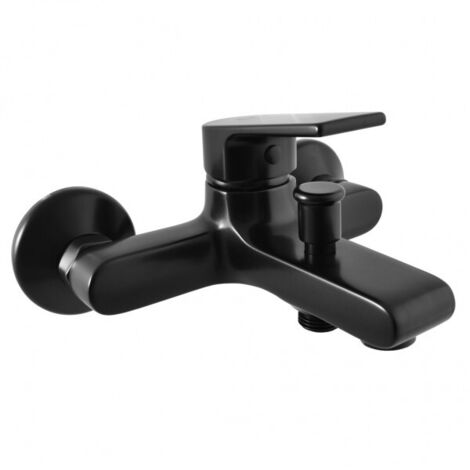 Mitigeur baignoire COLORADO en laiton noir-Noir-Noir-- (1/2)