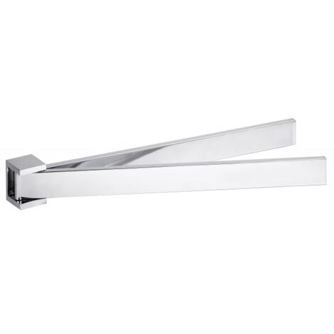 Porte-serviette rotatif double mural GAMMA en laiton chromé 42 x5,5 x4 cm (1/5)