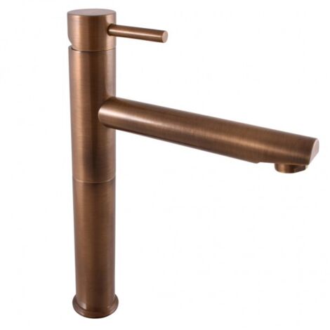 Mitigeur lavabo haut SEINA 30,6 cm en laiton bronze (1/3)
