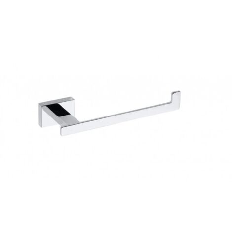Dérouleur papier toilette en laiton chromé PLAZA 7,5x20x3,5 cm (1/3)