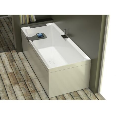 Baignoire rectangulaire NOVELLINI DIVINA avec appui-tête 170x70 cm