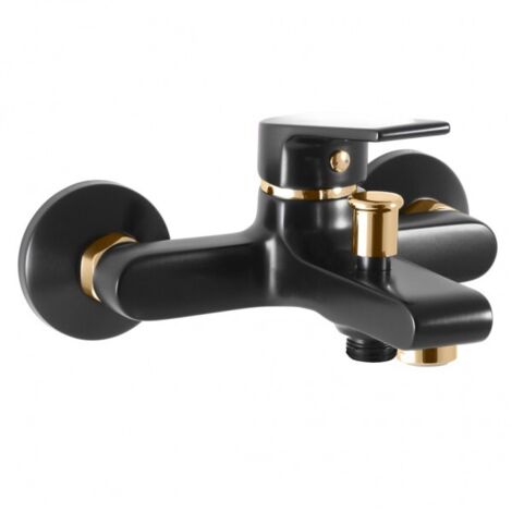 Mitigeur baignoire COLORADO en laiton doré noir-Noir-Noir-- (1/5)
