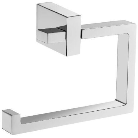 Dérouleur papier toilettes mural GAMMA en laiton chromé 12,8 x9,8 x5 cm (1/2)