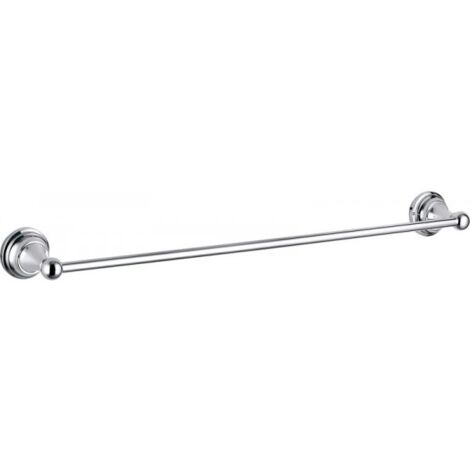 Porte-serviettes mural en laiton, barre simple, pour salle de bain et cuisine, 57 cm (bronze antique) | Leroy Merlin