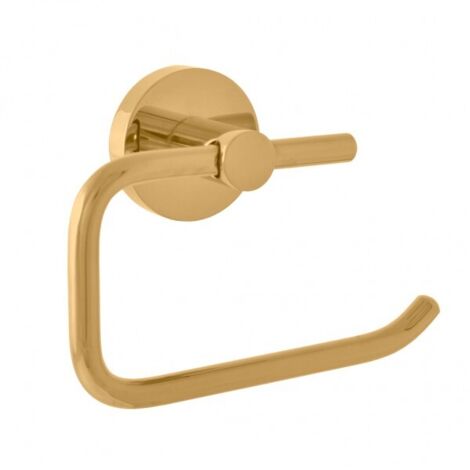 Porte papier toilettes COLORADO en laiton doré brossé 14,2cm (1/2)