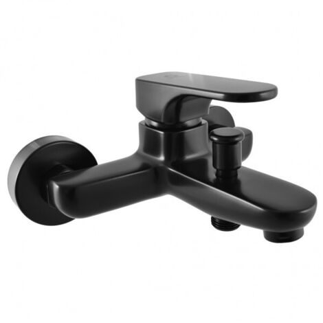 Mitigeur baignoire YUKON laiton noir mat-Noir-Noir-15 -- (1/2)