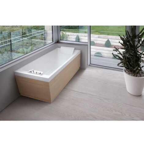 Baignoire NOVELLINI ELYSIUM SENSE 4 2.0 180x80 cm avec vidage