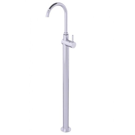 Mitigeur lavabo sur pied SEINA en laiton chromé H. 115 cm (1/4)