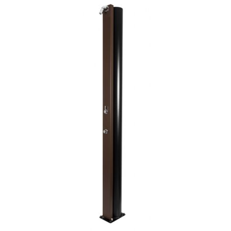 Douche de piscine solaire ULTIMATE 60L-Marron-Marron-21.5 --