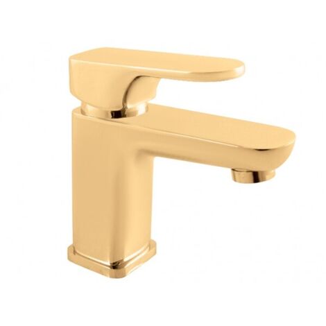 Mitigeur lavabo YUKON en laiton doré (1/2)