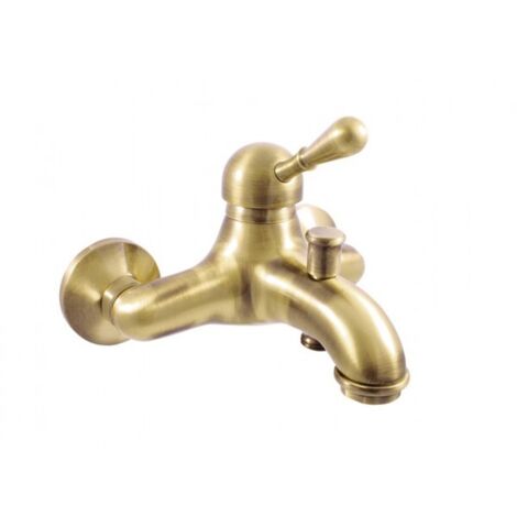 Mitigeur baignoire mural LABE laiton bronze-Bronze-Bronze-- (1/2)