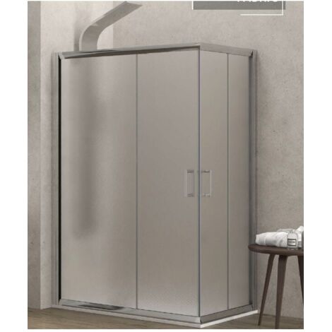 Parois de douche opaques NEW FLORA 100 H. 180 cm-- (1/3)