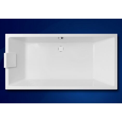 Grande baignoire duo CAVASUE 190 190x90 x45 cm avec appui-tête (1/5)