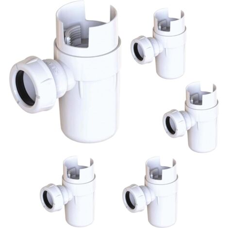 Siphon avec dÃ©flecteur, normalisÃ© N, avec dÃ©flecteur - lot de 5