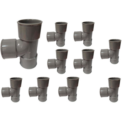 Culotte en plomberie FF 87Â°30 DN 32, lot de 10 piÃ¨ces (1/3)