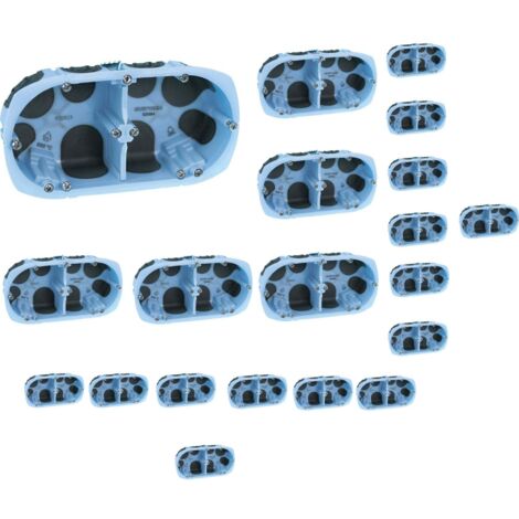 Lot de 20 boîtes d'encastrement double Air'Metic 67 P40 (1/4)