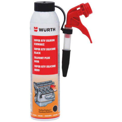 WÃ¼rth Mastic silicone super RTV noir 200 ml