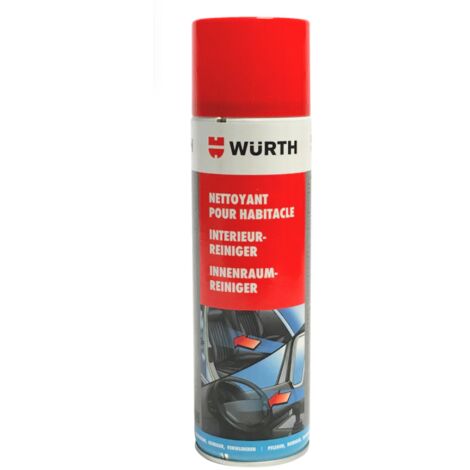 Nettoyant mousse pour habitacle de véhicule automobile - Wurth
